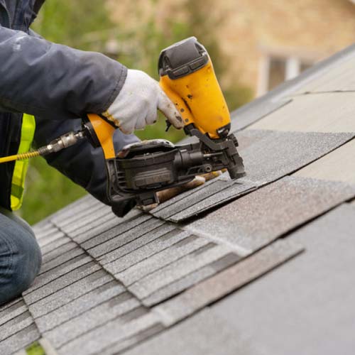 Installing shingles